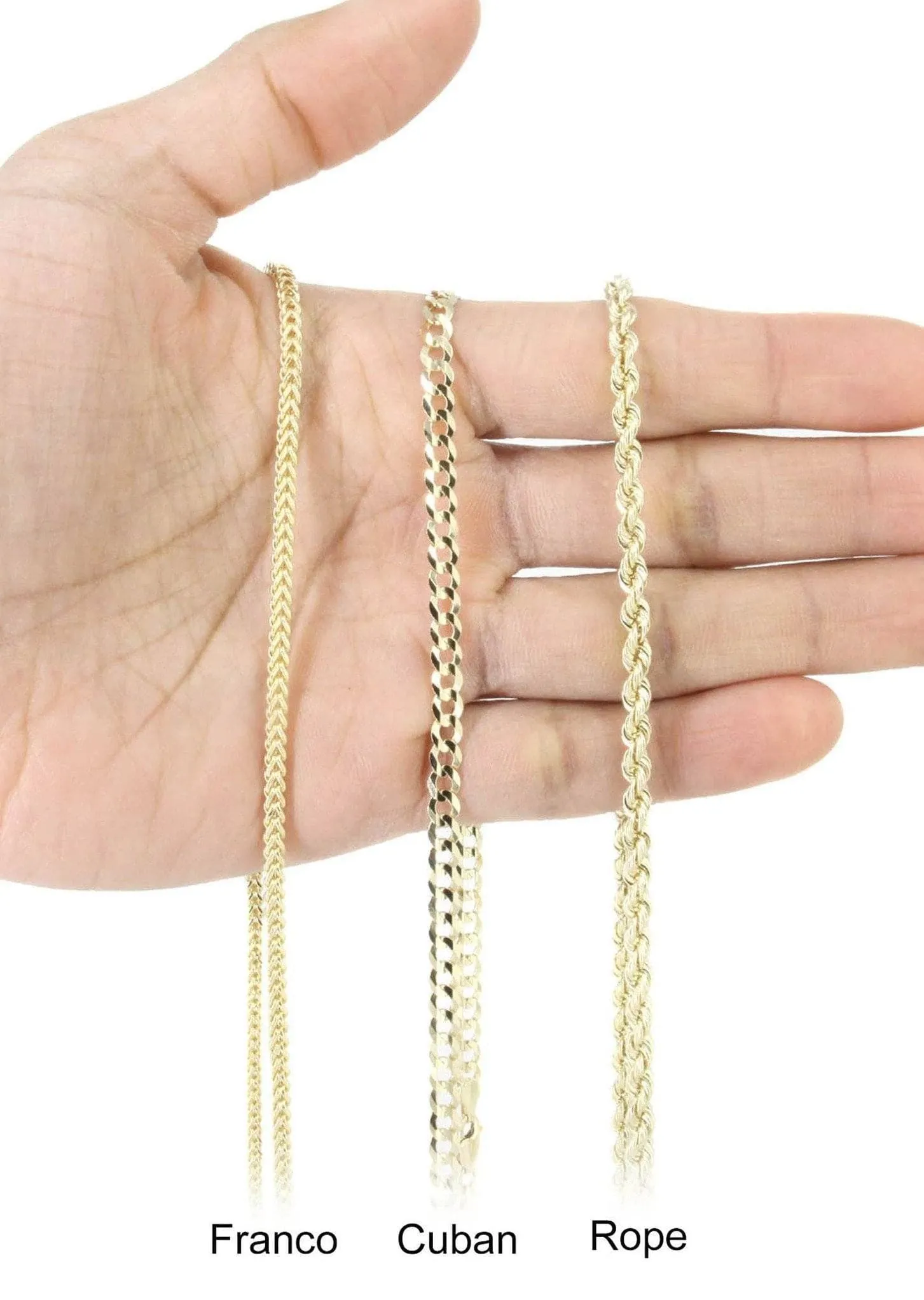 10K Yellow Gold  Baguette Cross Necklace | Appx. 16.2 Grams