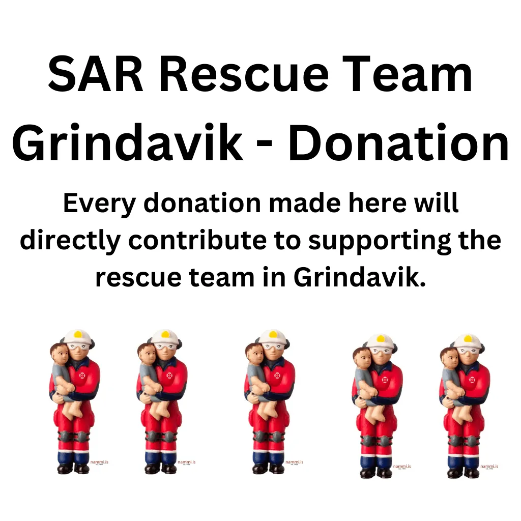 5 x SAR Rescue Team Grindavik - Donation.