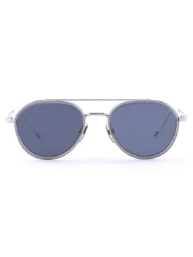801A-060 Smoke Grey Aviator Sunglasses