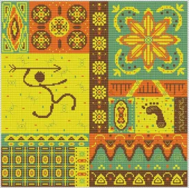 Africa 8 - PDF Cross Stitch Pattern