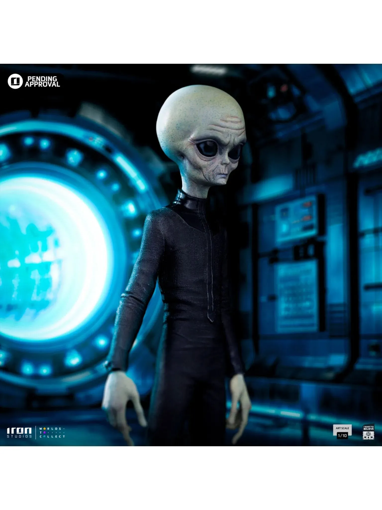 Alien Grey I want to Believe Art Scale 1/10