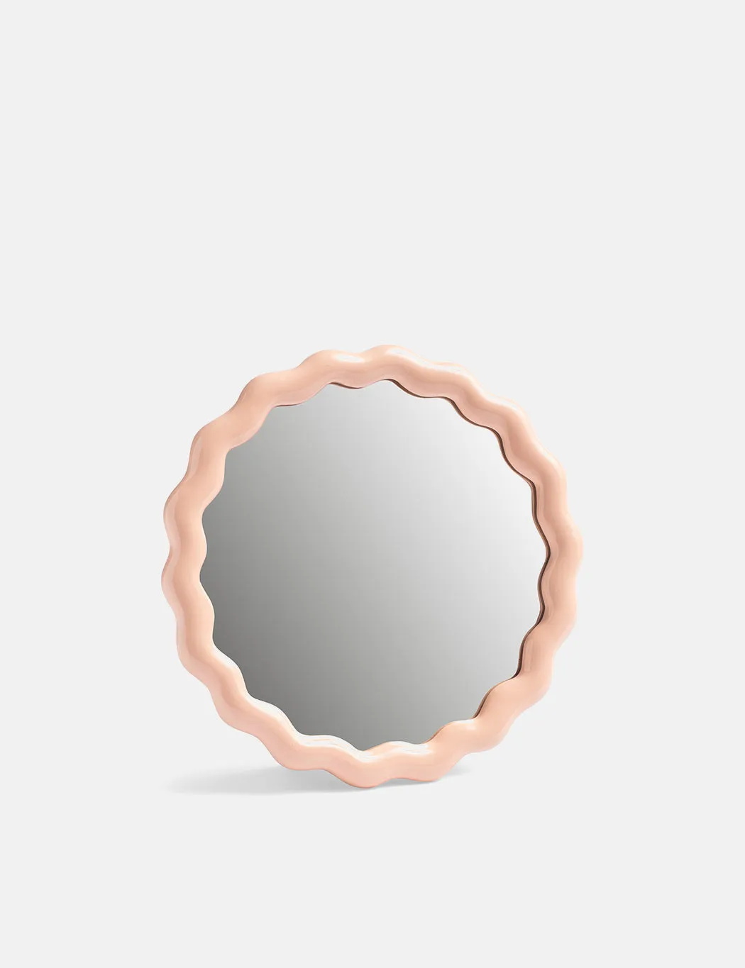 & Klevering Zigzag Standing Mirror - Pink