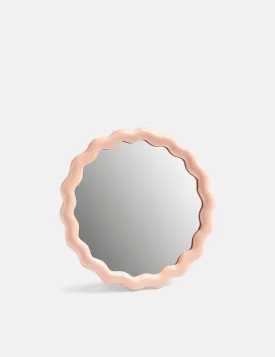& Klevering Zigzag Standing Mirror - Pink