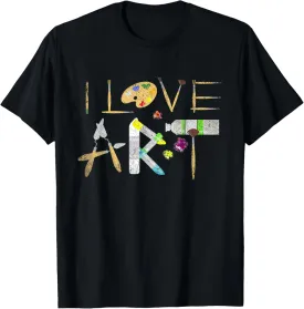 Art Major Painting Valentines Day Gift Sketch Drawing Artist T-Shirt