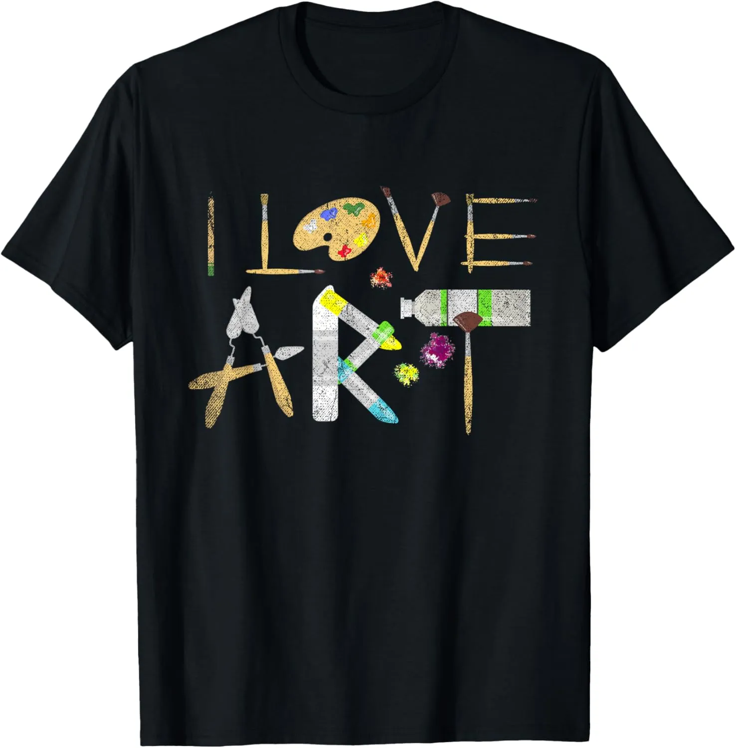 Art Major Painting Valentines Day Gift Sketch Drawing Artist T-Shirt