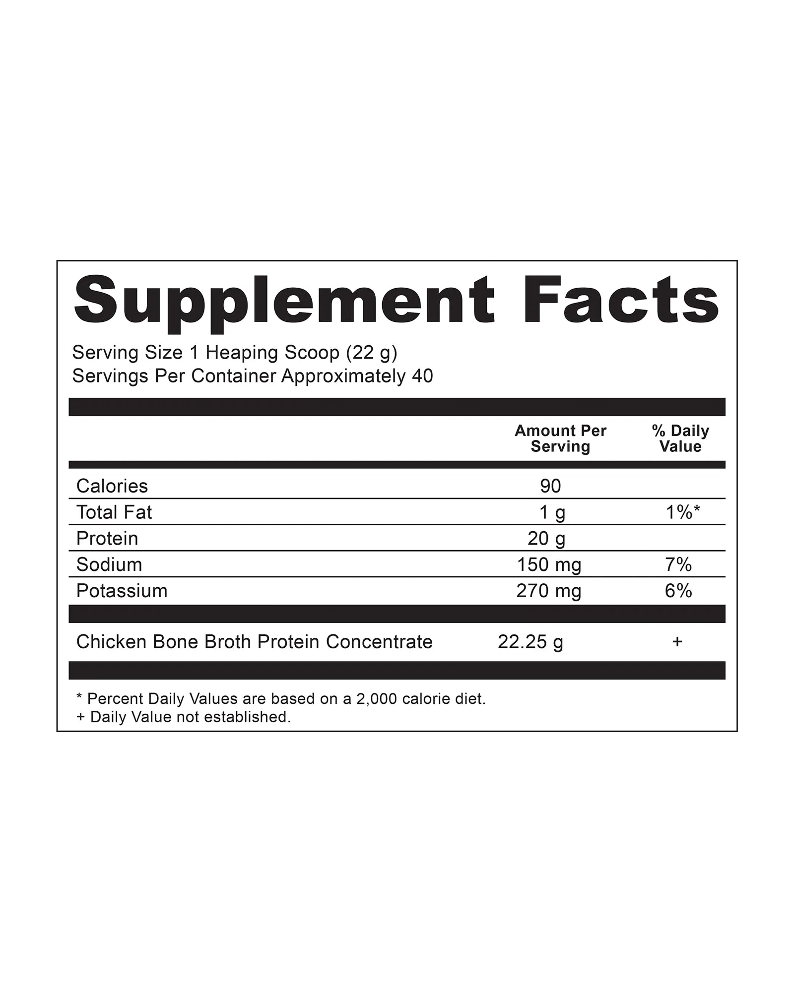 Bone Broth Protein Powder