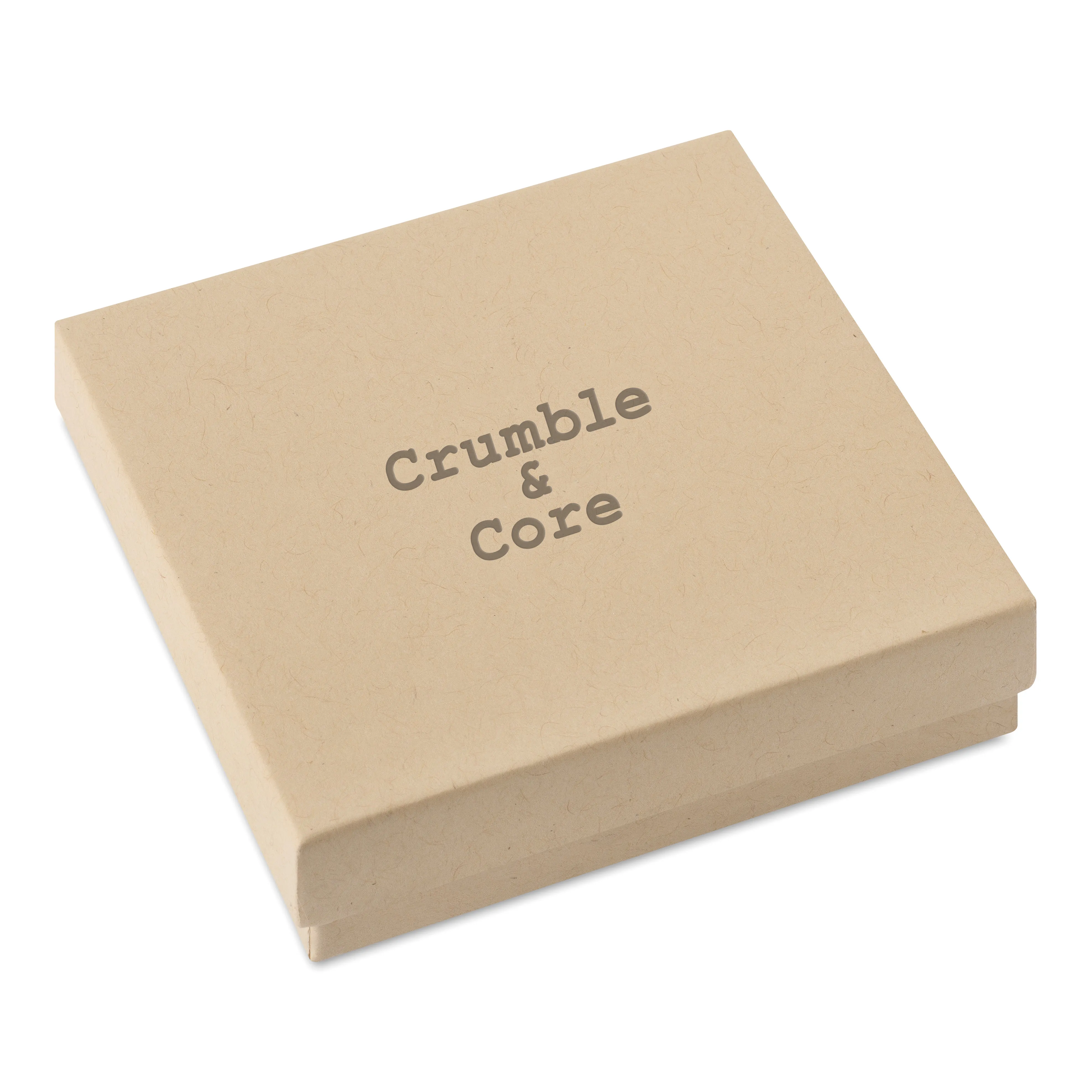 Boxed Cross Hoop Earring Card