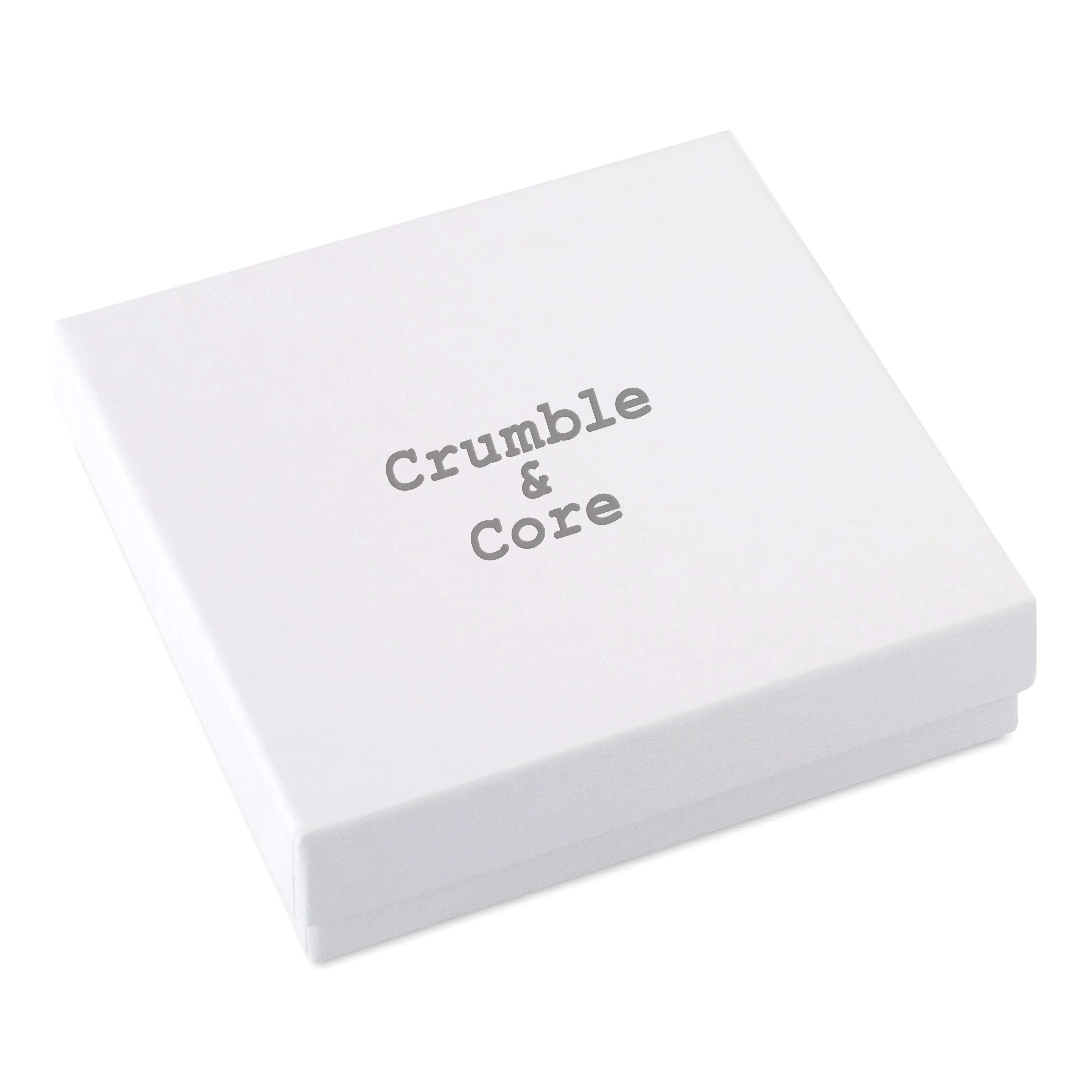 Boxed Cross Hoop Earring Card