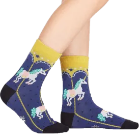 Carousel Junior Crew Sock