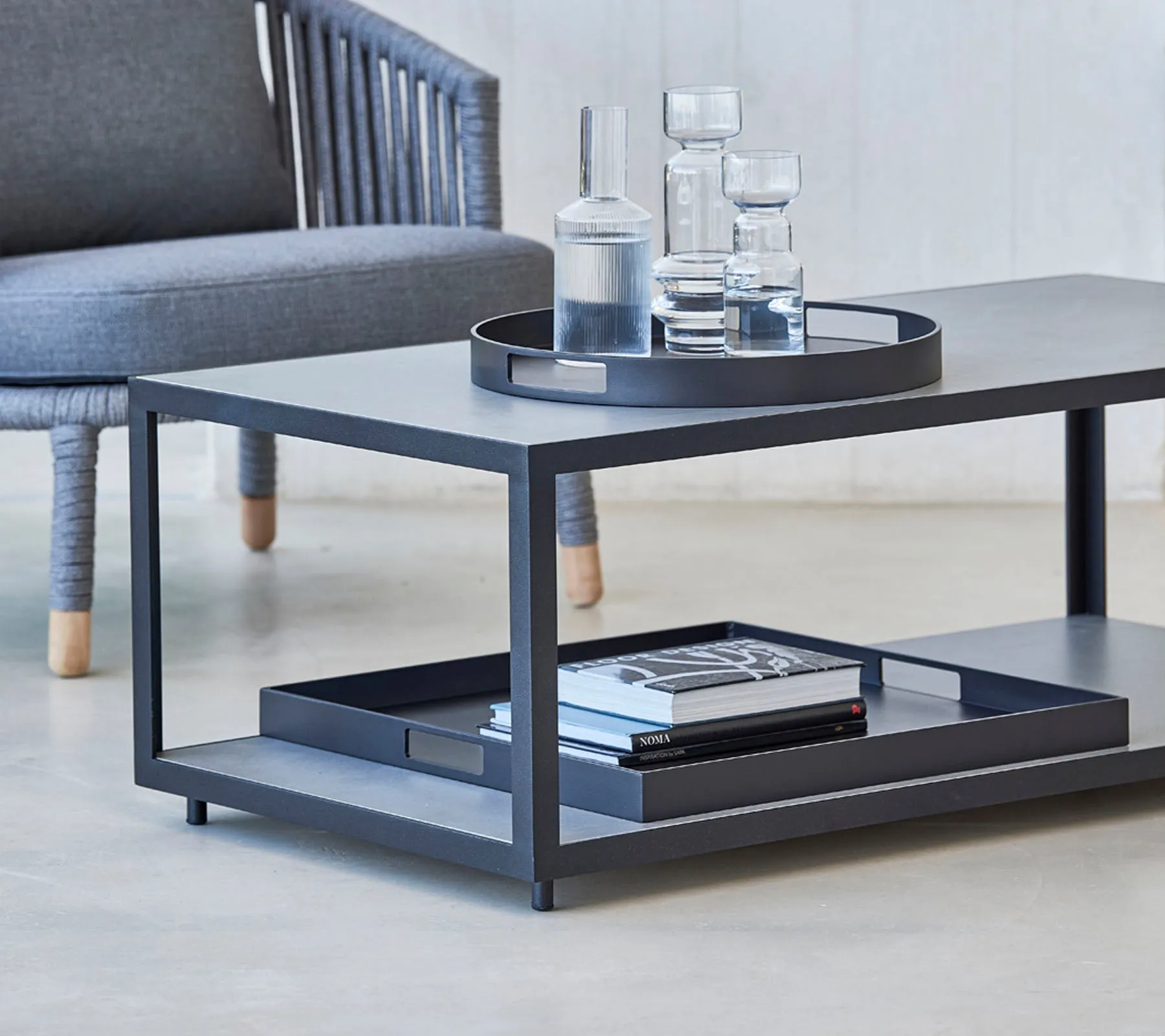 Club tray, 58,5x58,5 cm
