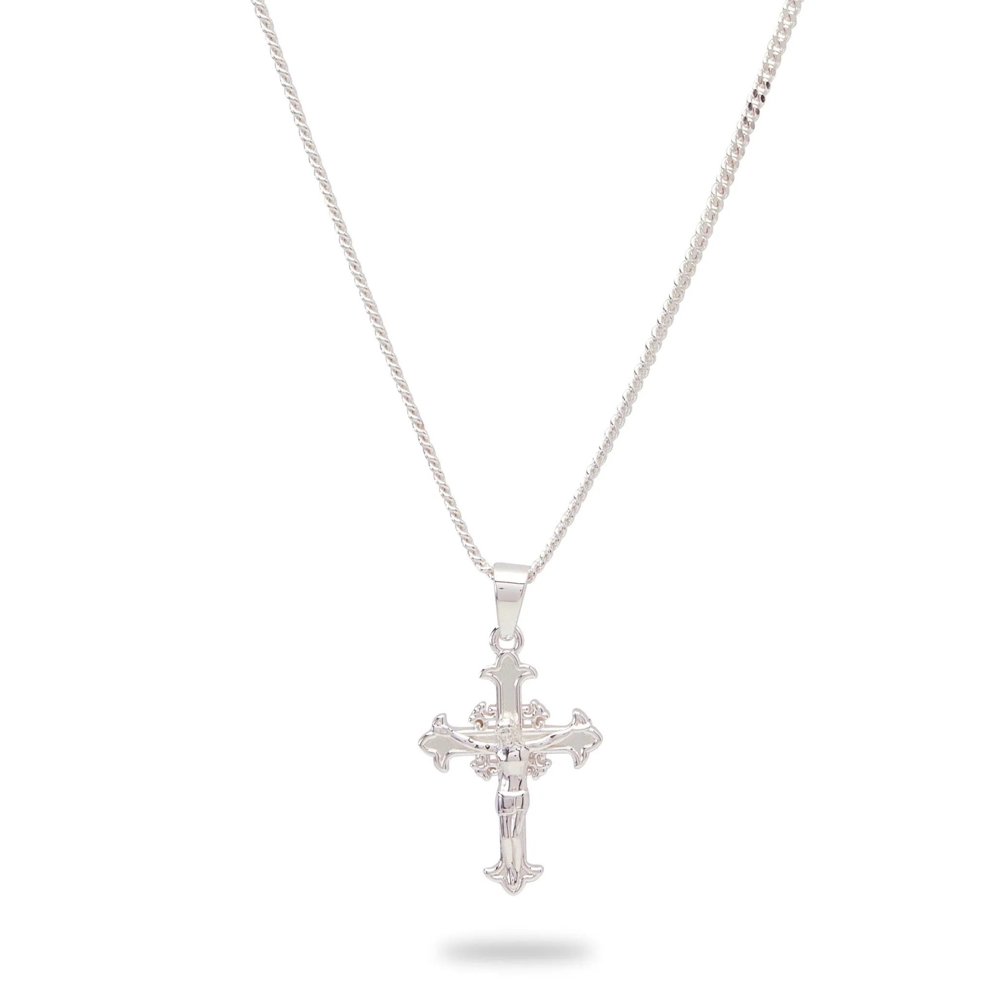 Cross Necklace - Silver