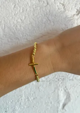 Cross Stainless Steel Bracelet