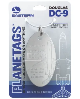 Custom Eastern Airlines DC-9 Tail #N8990E
