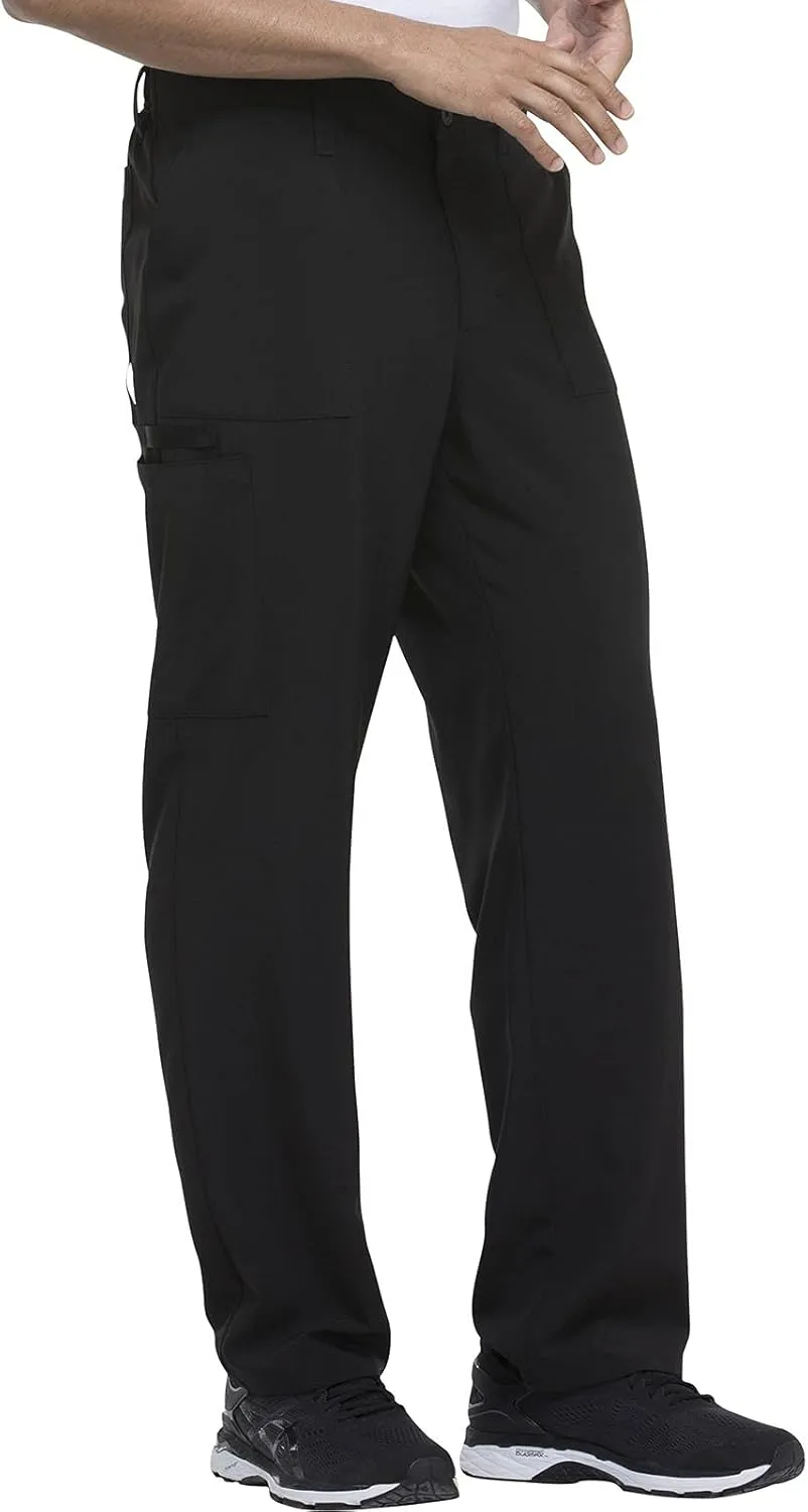 Dickies Scrub Pant for Men Natural Rise Drawstring Bottoms with 6 Pockets and Back Elastic Waistband - DK015