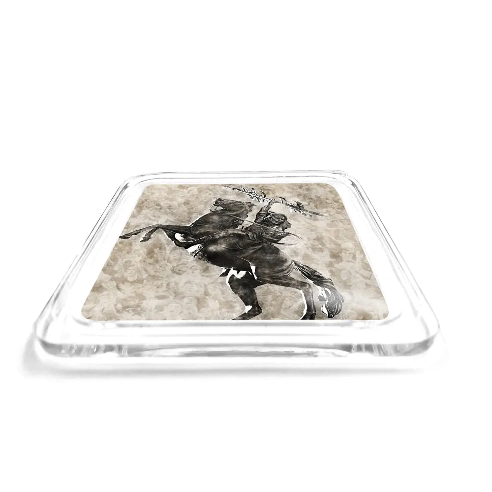 Florida State Seminoles - Vintage Osceola Drink Coaster