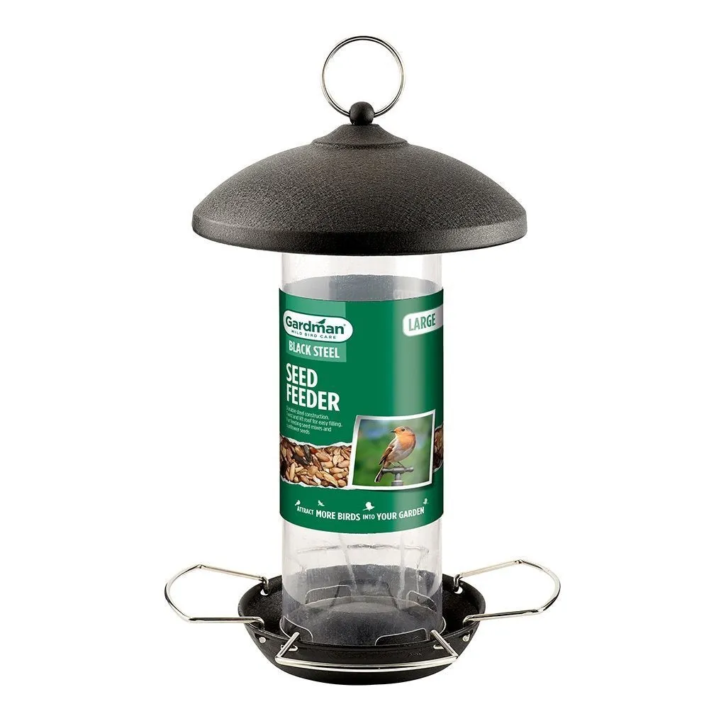 Gardman Black Steel Seed Feeder