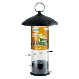Gardman Black Steel Sunflower Heart Feeder
