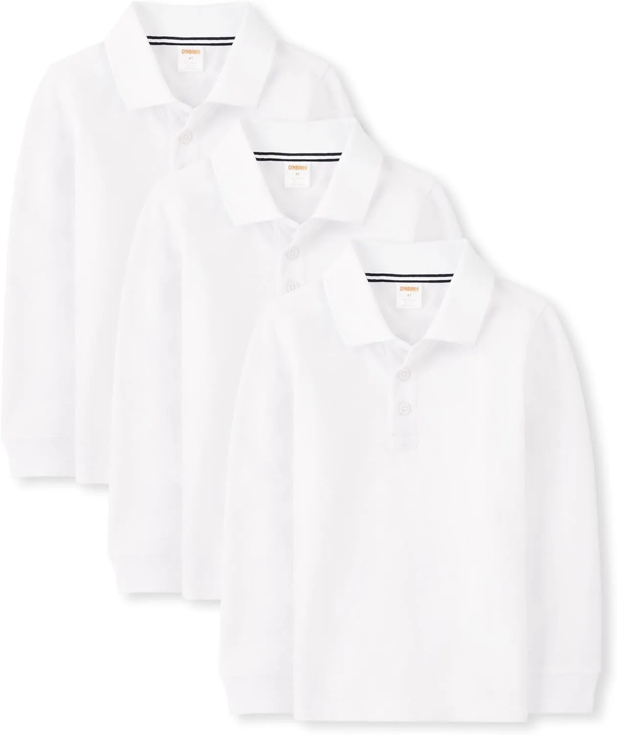 Gymboree Boys' and Toddler Long Sleeve Polo Shirt