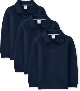 Gymboree Boys' and Toddler Long Sleeve Polo Shirt