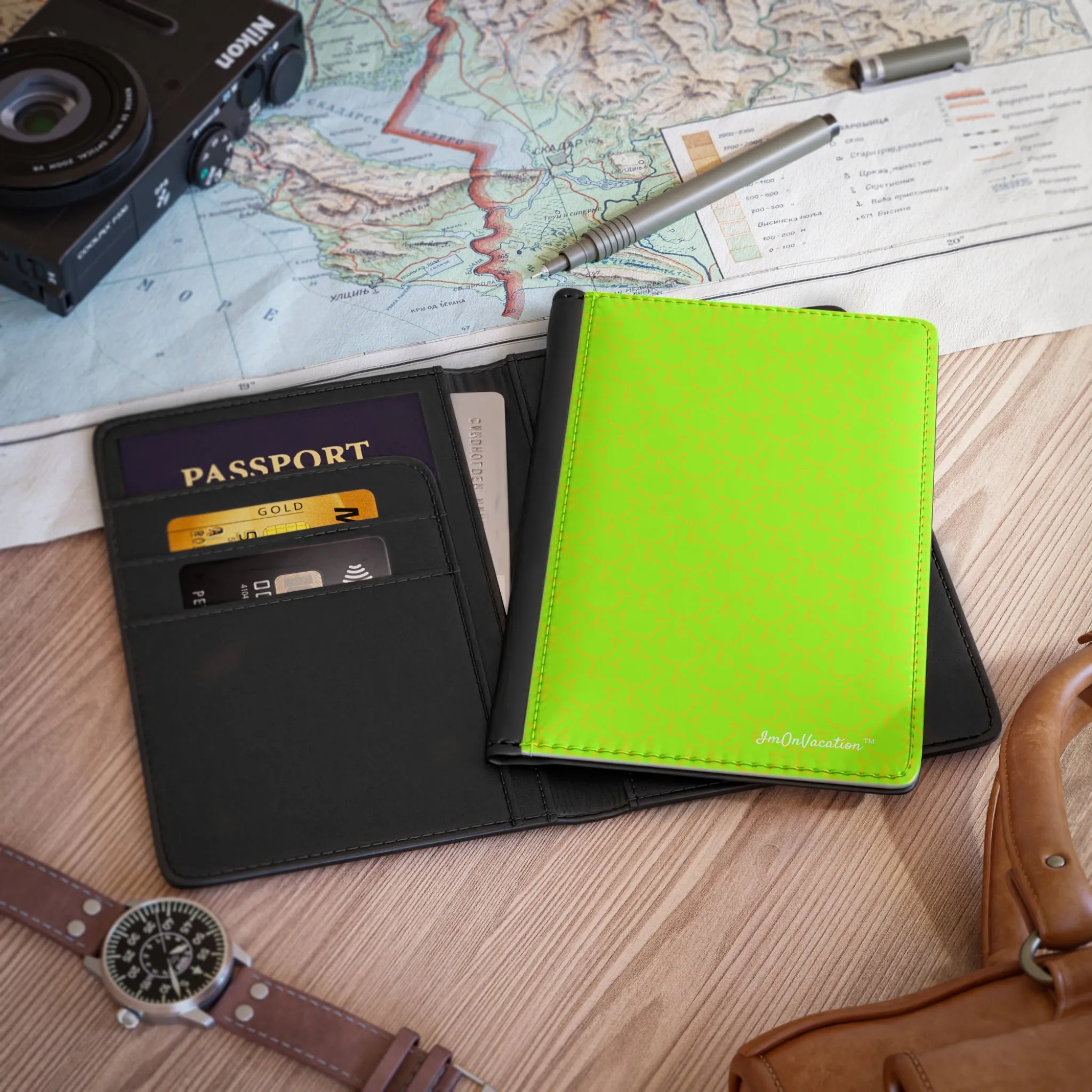 I.O.V-Royalty Lime Passport Cover
