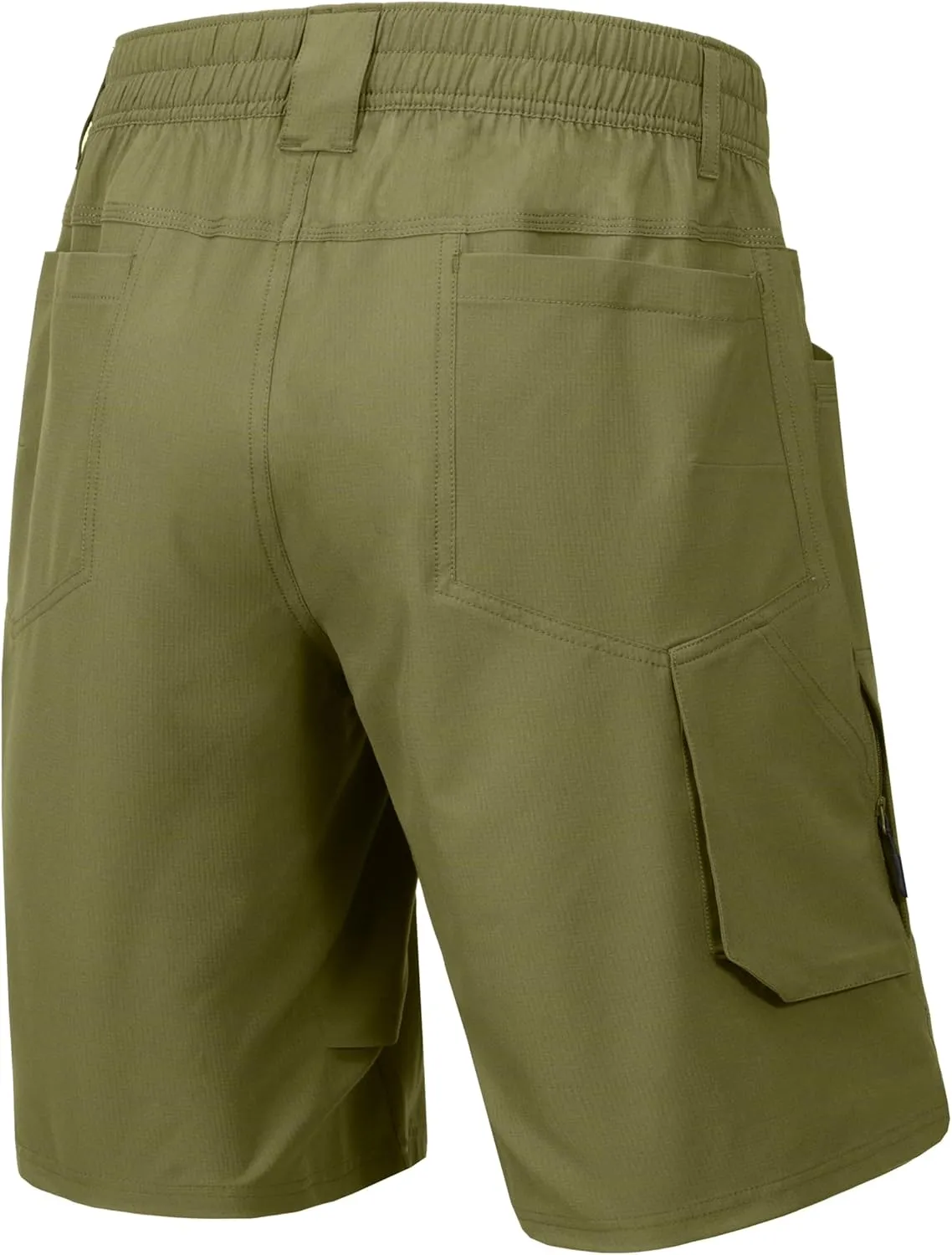 Little Donkey Andy Men's Hiking Cargo Shorts with 9 Pockets Lightweight Water-Resistant Quick Dry Golf Travel Shorts