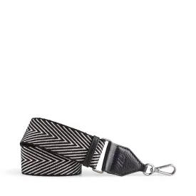 Markberg Black and Silver Maisey Guitar Strap