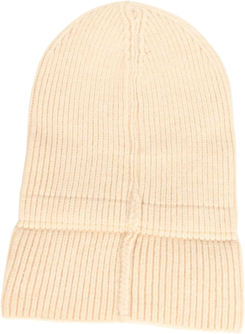 Men Women Plain Color Rib Knitted Beanie Winter Hat Warm Stretchable