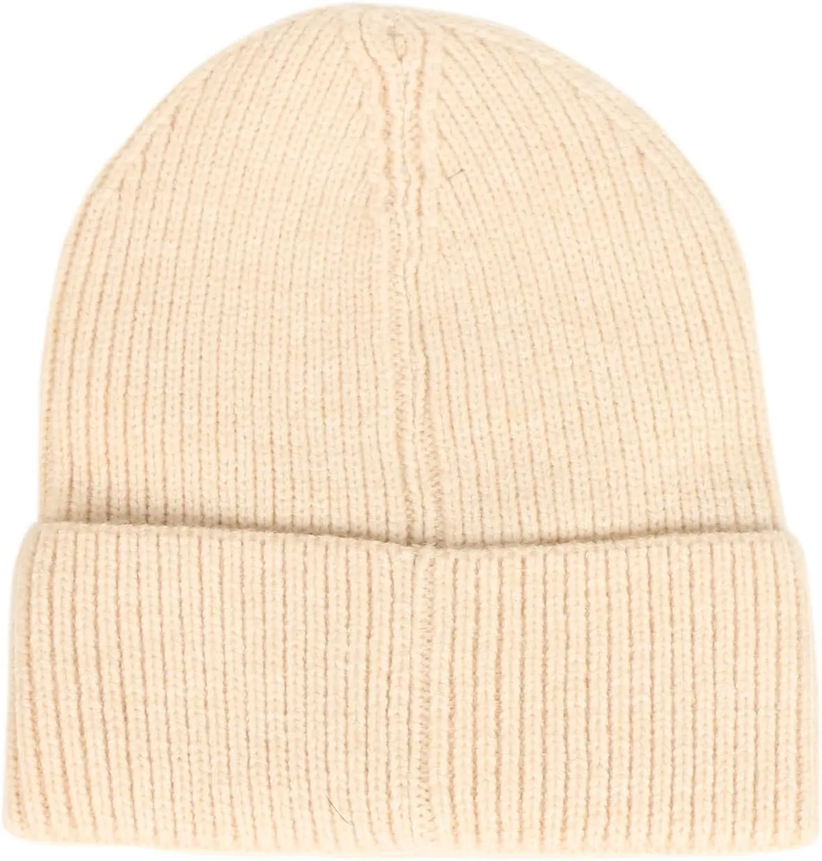 Men Women Plain Color Rib Knitted Beanie Winter Hat Warm Stretchable