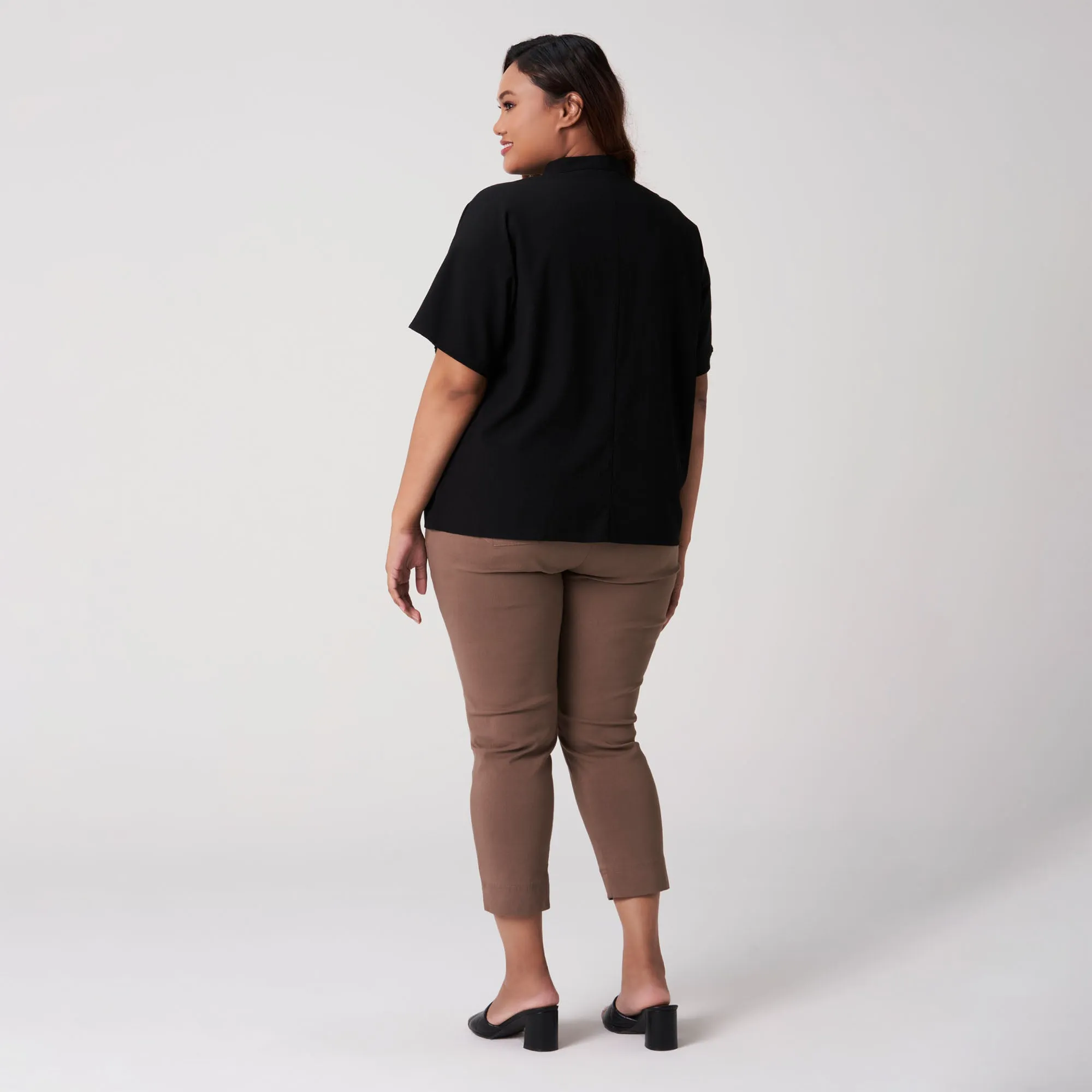 Nehru Collared Top
