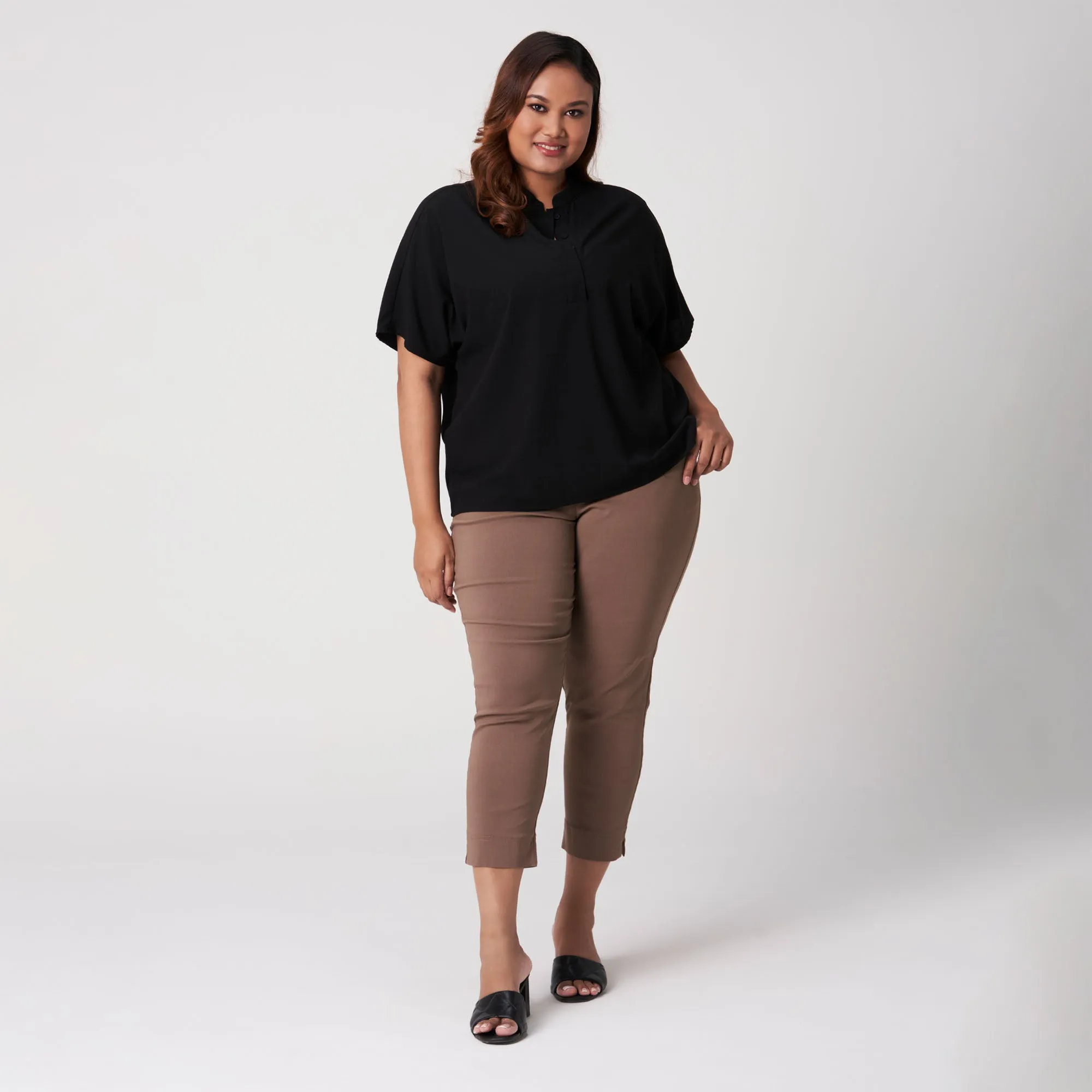 Nehru Collared Top
