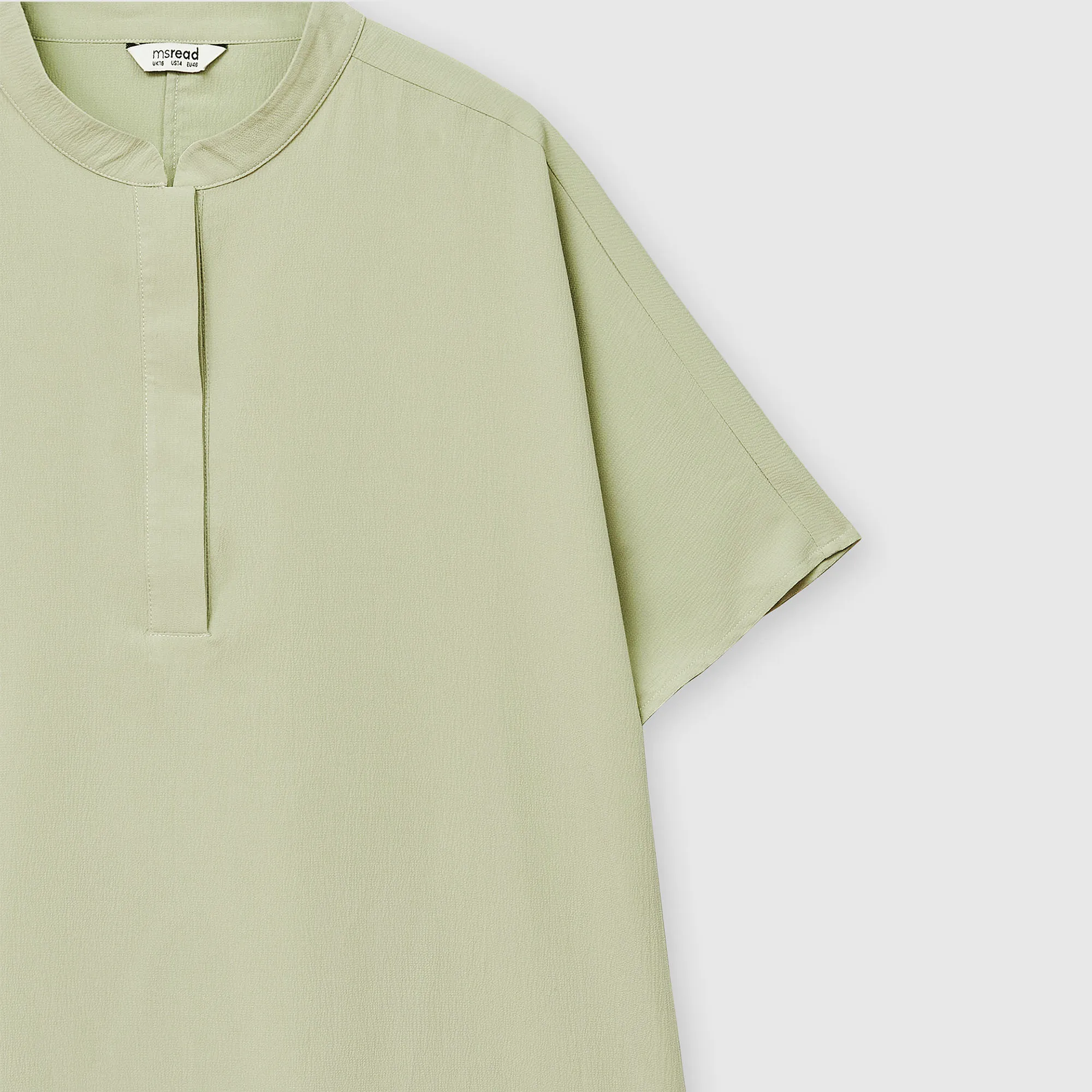 Nehru Collared Top