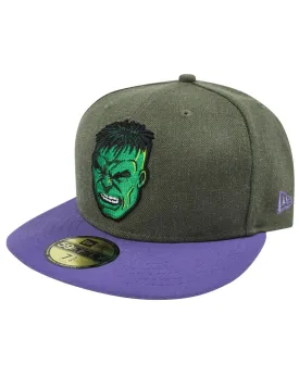New Era 59Fifty Hulk Heather Hero Cap