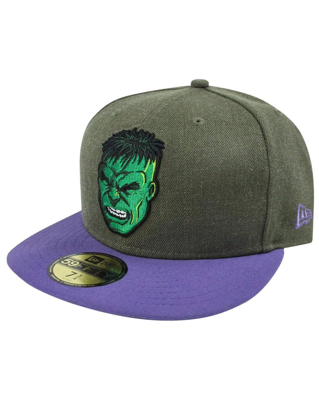 New Era 59Fifty Hulk Heather Hero Cap