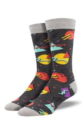 Nineties Vibes Men's Bamboo Socks
