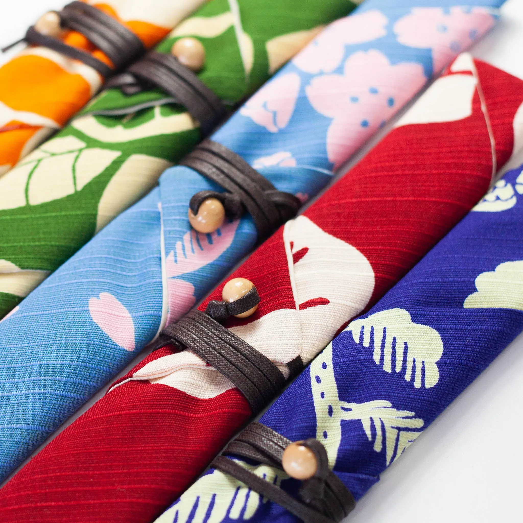 Original Furoshiki Chopstick Case | Daidai (Green)