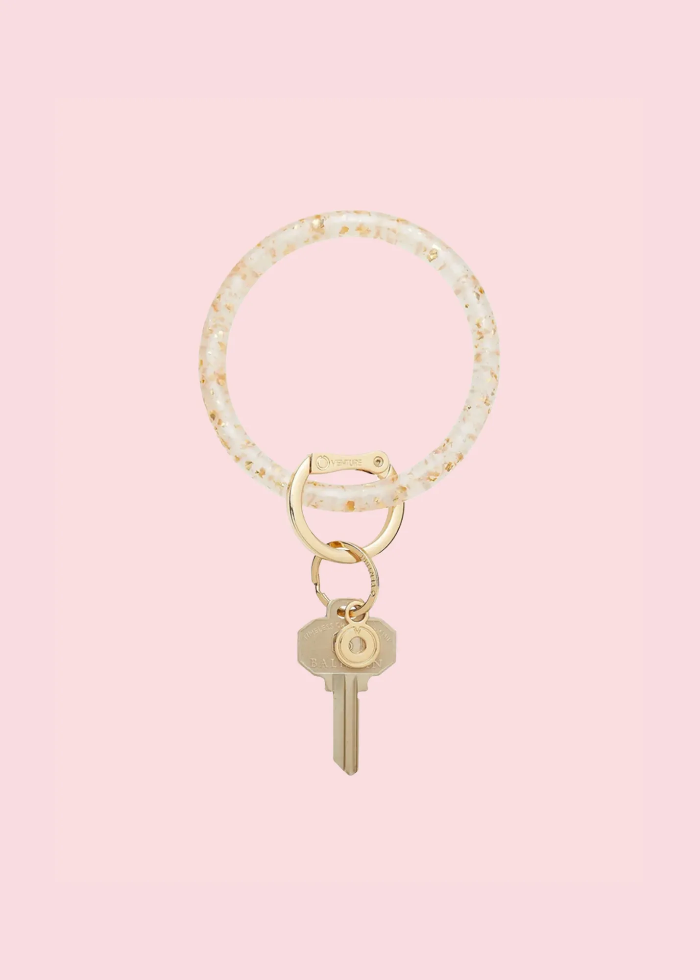 Oventure - Gold Rush Confetti Key Ring