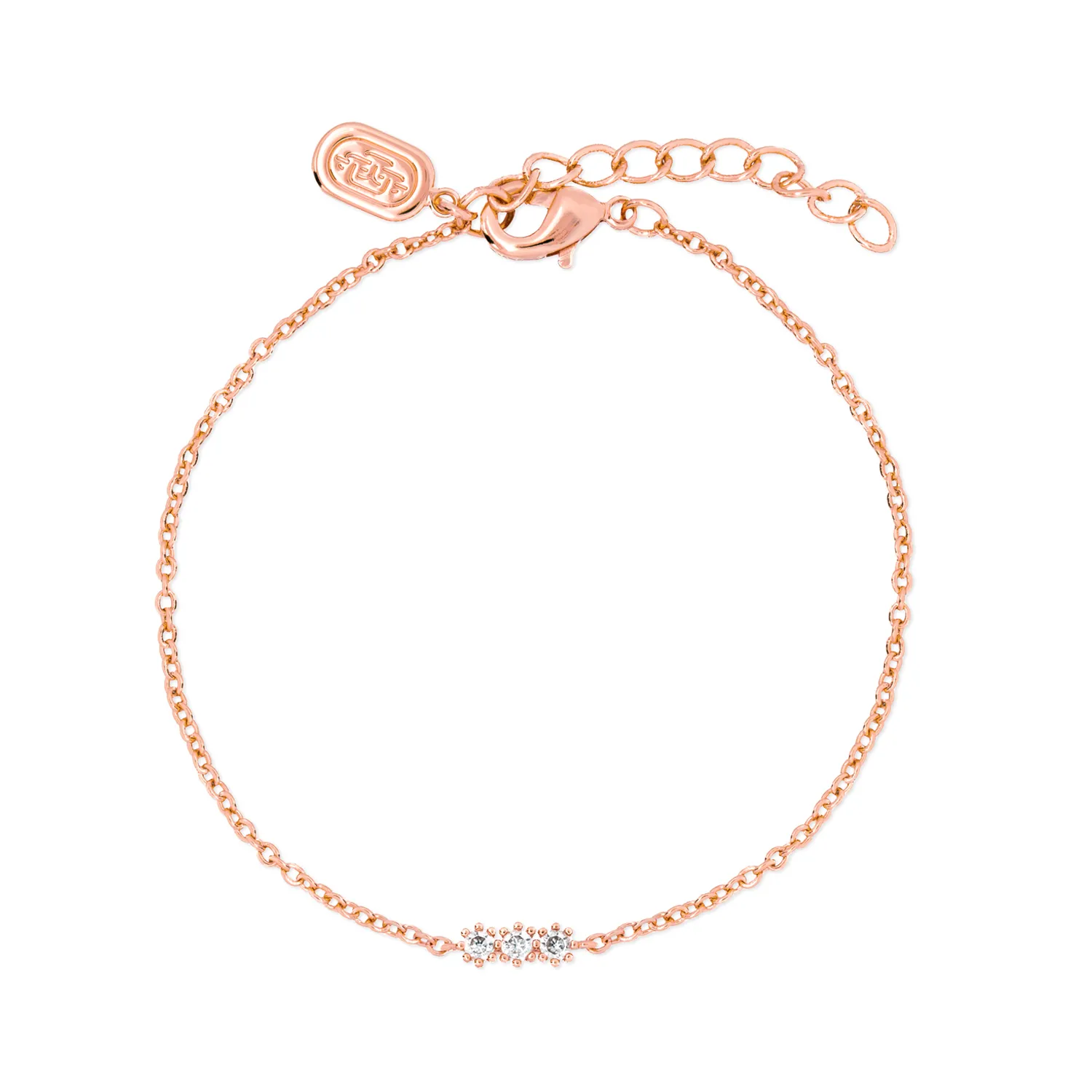 Rose Gold Trio Bracelet