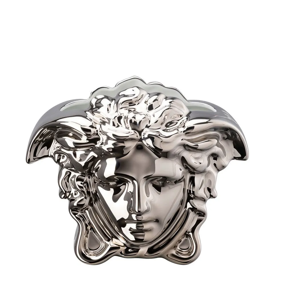 Rosenthal Versace Medusa Grande Vase Silver