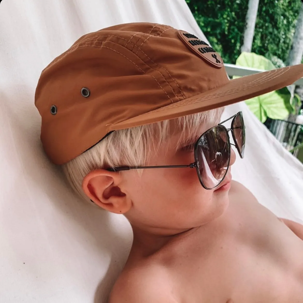 RUST 5 PANEL CAP - 3 Sizes