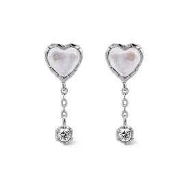 Silver Darcy Studs