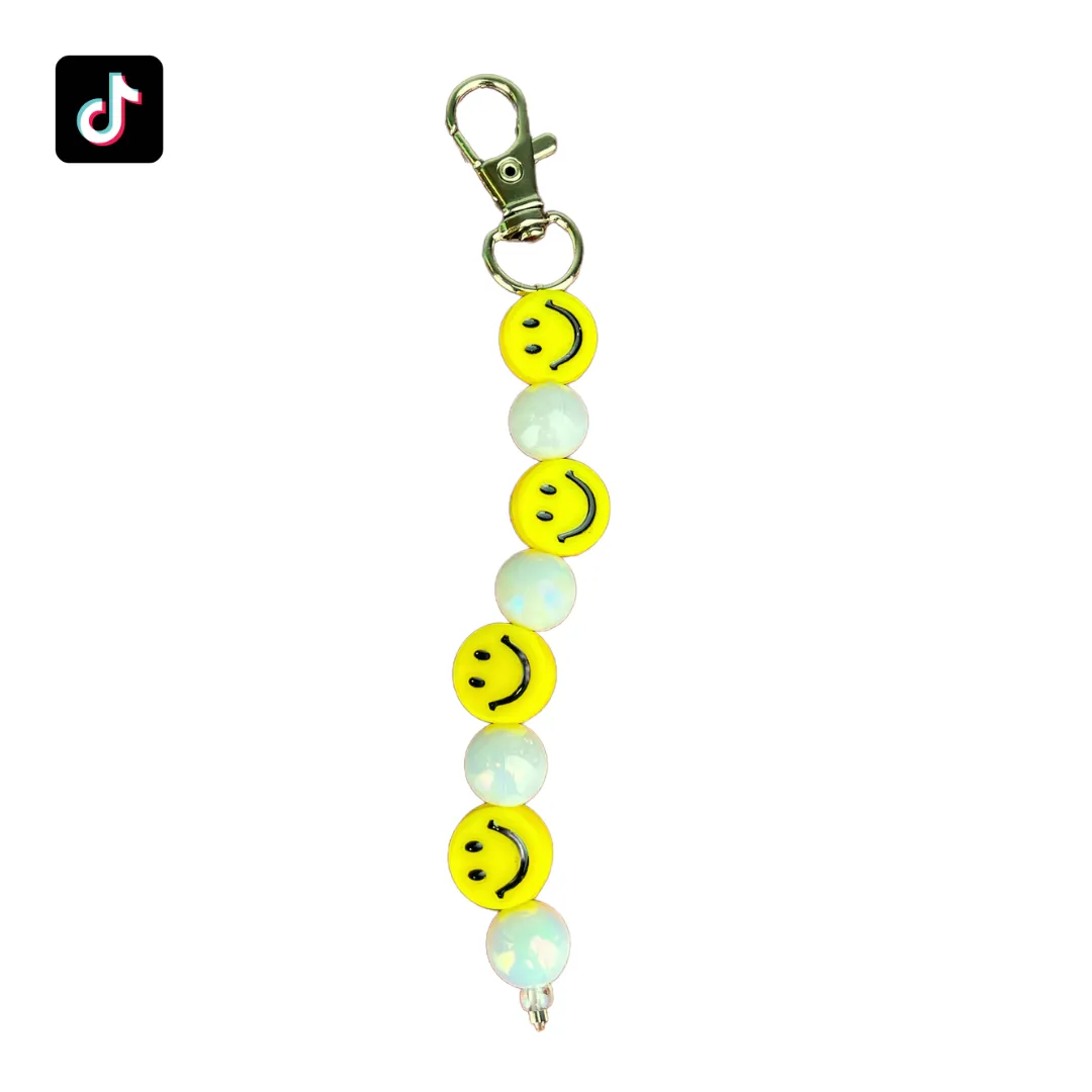 Smiley Face Bead Charm