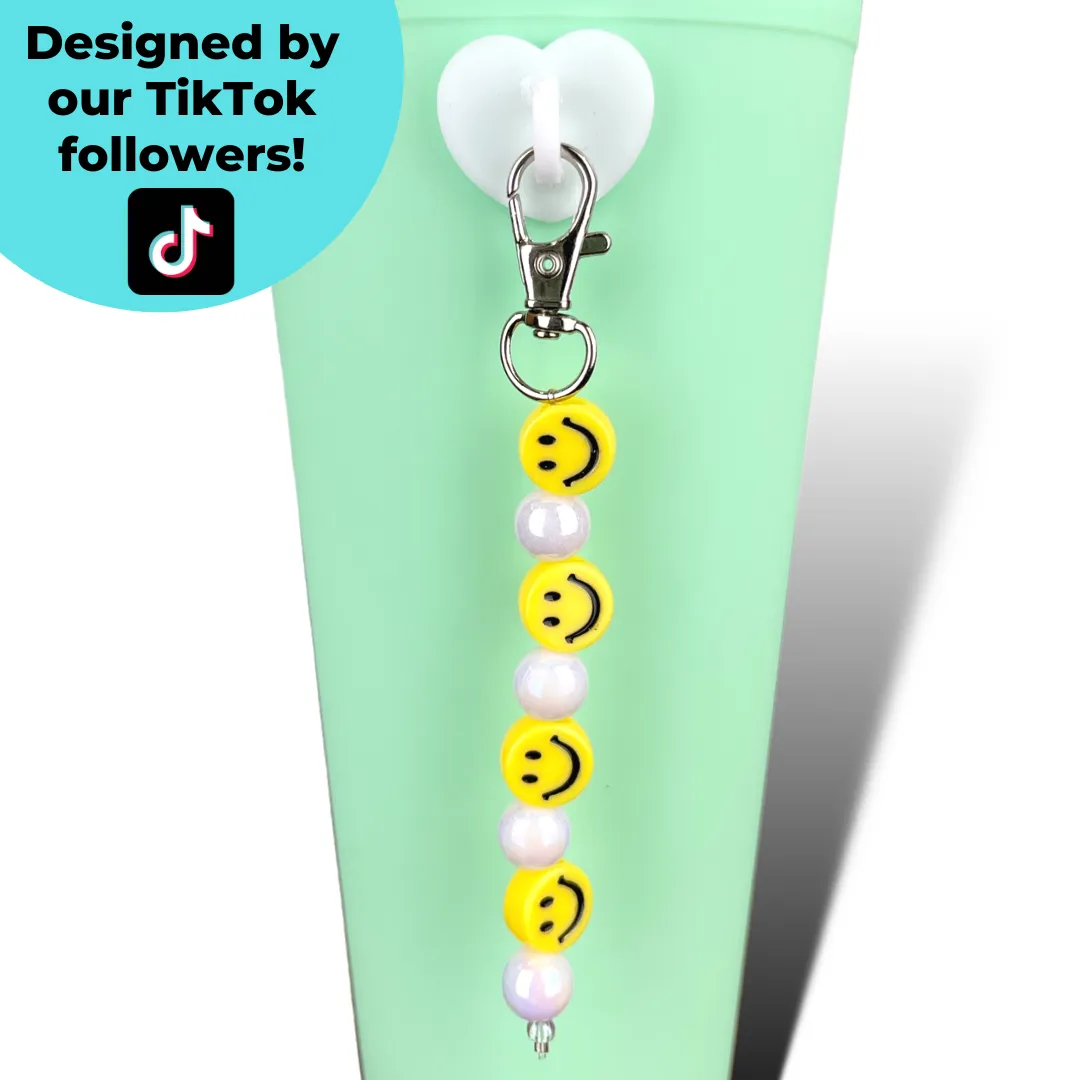 Smiley Face Bead Charm
