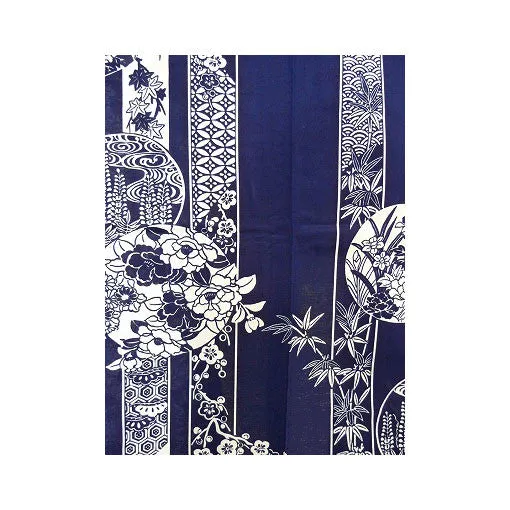 Women's Yukata: Flowers in Circles